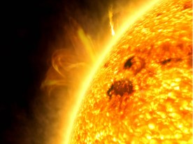 Close up of the Sun__