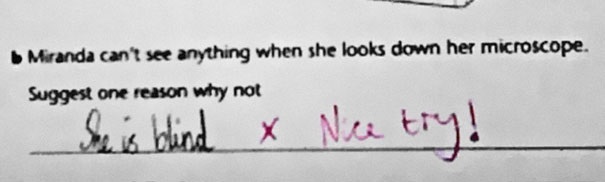 Funny Exam Answers #10_