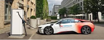 Electric Sports Car Charging_#4_